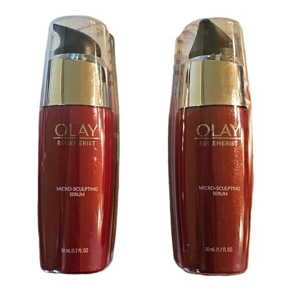 OLAY Regenerist Micro Sculpting Serum Ultra Lightweight - Total of 3.4 oz - Picture 1 of 3